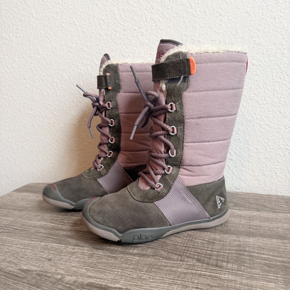 Plae Jack WP Ember Boots Little Girl Size 12 Winter Waterproof Leather